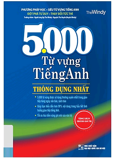 Quyển 5000 là từ vựng tiếng Anh thông dụng nhất