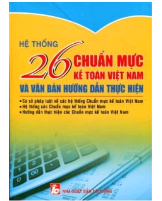 Sách 26 Chuẩn Mực Kế Toán Việt Nam