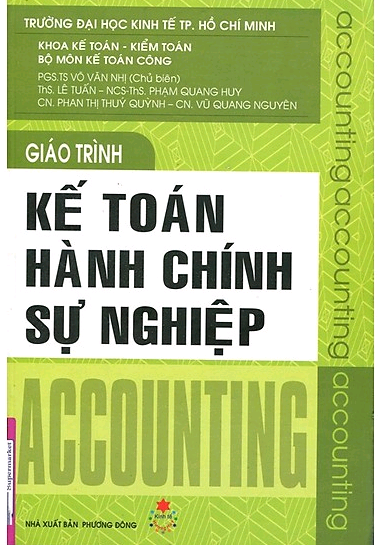 Sách Giáo Trình Kế Toán Hành Chính Sự Nghiệp