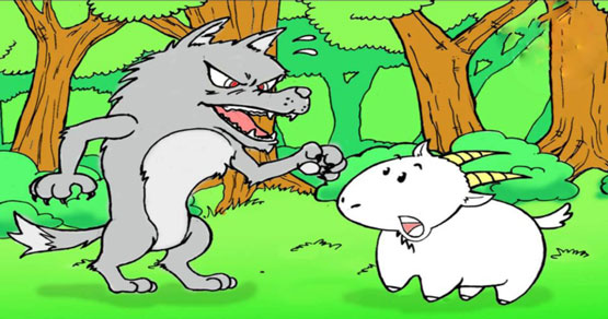 Bài học từ truyện cổ tích dê đen dê trắng và chó sói