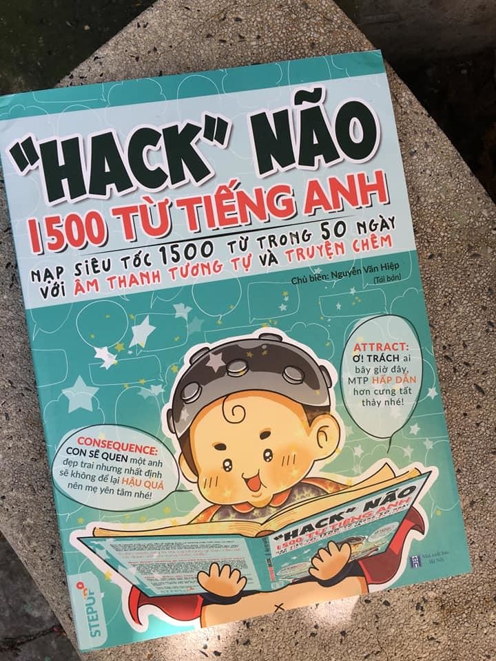 Review sách Hack Não 1500 từ tiếng Anh