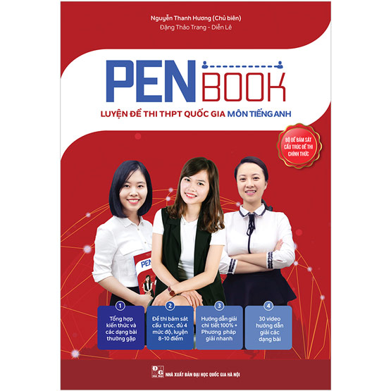 Penbook luyện đề thi THPT Quốc Gia môn tiếng Anh