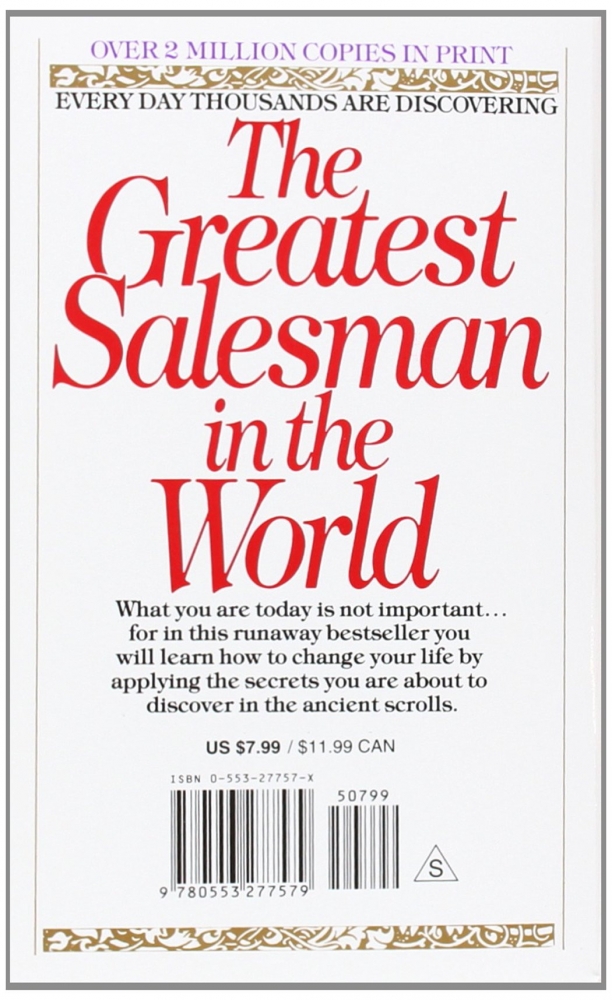 The greates salesman in the world