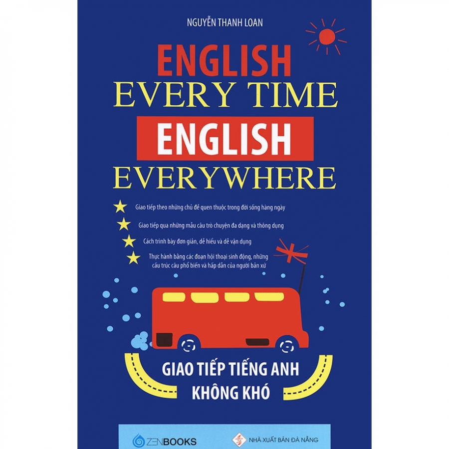 Sách English everytime, English everywhere – Giao tiếp tiếng Anh không khó