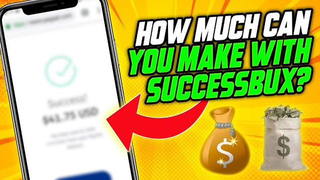 Success Bux - App kiếm tiền rút về Momo thông qua việc xem quảng cáo
